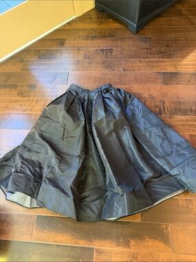 Free People Black Full Circle Skirt
